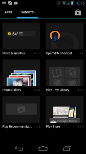 android 4 openvpn add widget
