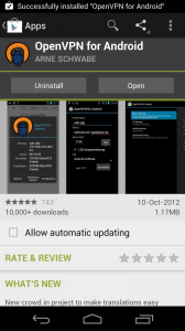 android 4 opevpn