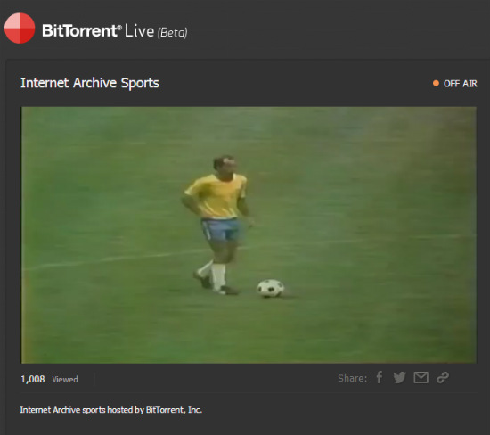 BitTorrent Premieres New Live Streaming Platform | TorrentFreak