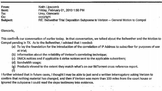 Verizon Asked to Share 