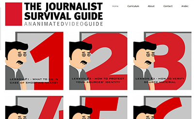 Animated journalist survival guide looks ahead