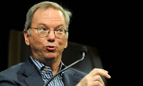 Google's Eric Schmidt says government spying is 'the nature of our society'